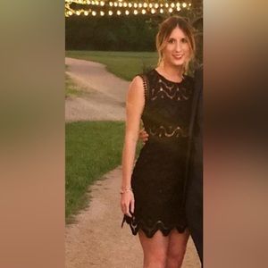 Ark & Co black cocktail dress, size medium